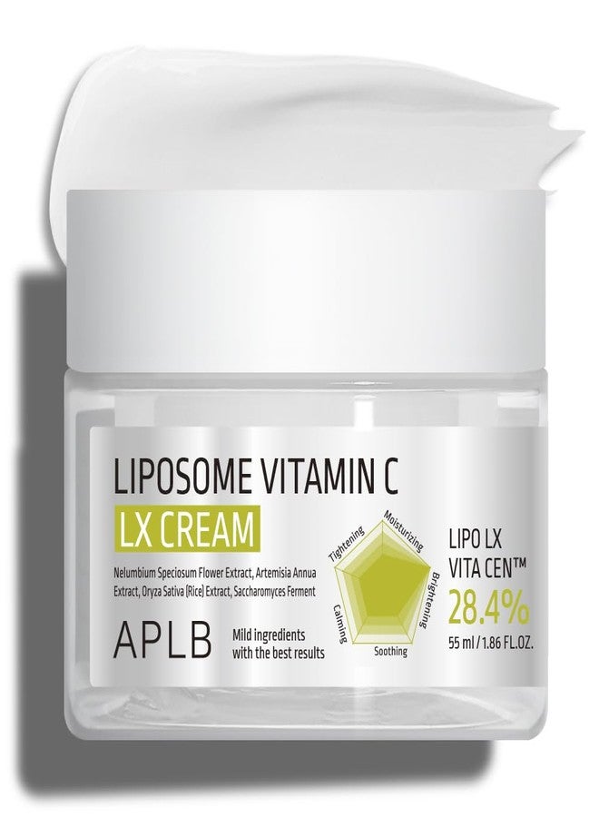 ايه بي ال بي كريم APLB Liposome Vitamin C LX | LIPO LX VITA CEN™ 28.4% 1.86 أونصة سائلة / عناية بالبشرة الكورية، امتصاص فعال، بقع داكنة، عناية بمرونة البشرة، ينعش البشرة بلطف ويحسن ملمسها - Image 1